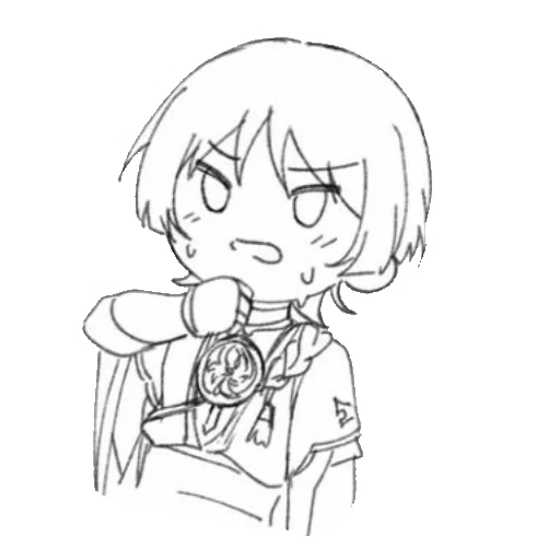😳 Стикер «Chibi Scaramouche» для Telegram