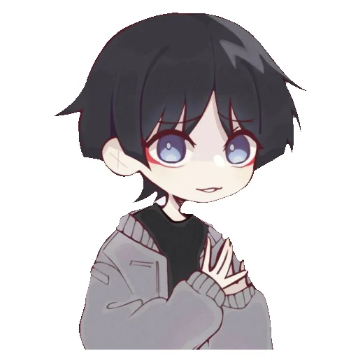 😌 Стикер «Chibi Scaramouche» для Telegram