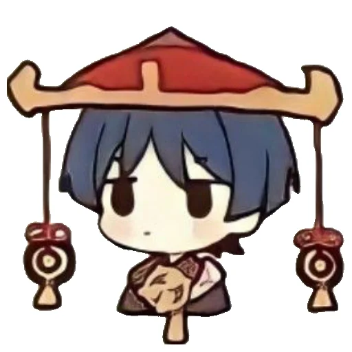 😶 Стикер «Chibi Scaramouche» для Telegram