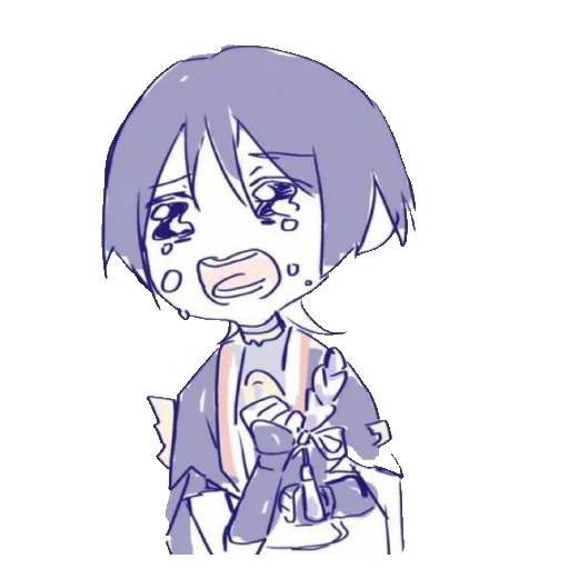 😢 Стикер «Chibi Scaramouche» для Telegram