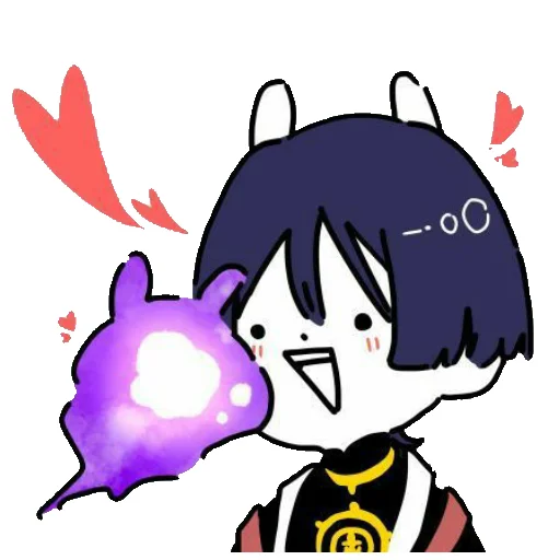 🥰 Стикер «Chibi Scaramouche» для Telegram