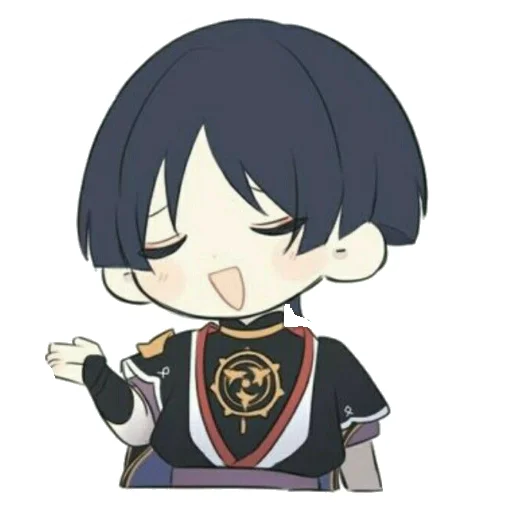 😄 Стикер «Chibi Scaramouche» для Telegram