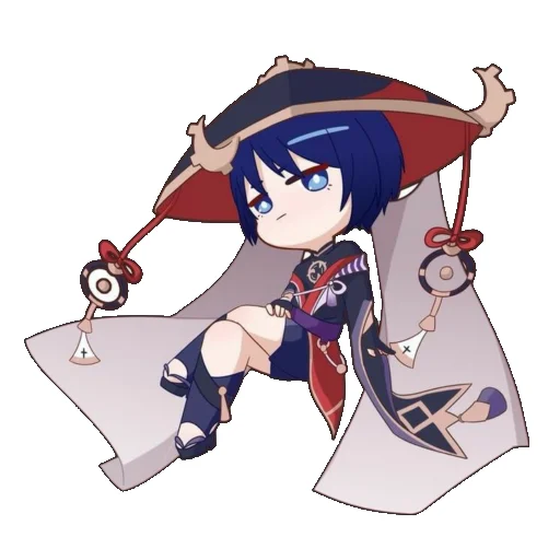 🤨 Стикер «Chibi Scaramouche» для Telegram