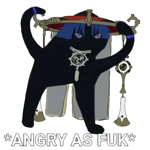🫥 Стикер «Chibi Scaramouche» для Telegram