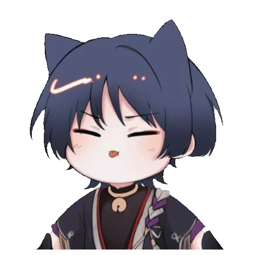 😸 Стикер «Chibi Scaramouche» для Telegram