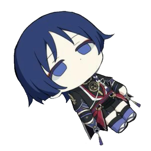 😞 Стикер «Chibi Scaramouche» для Telegram