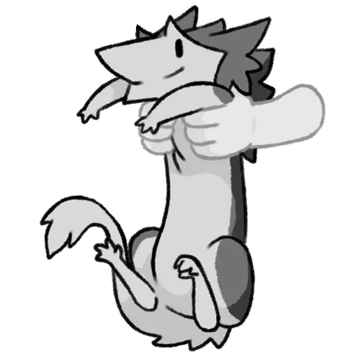 🐱 Стикер «Chibi Sergal» для Telegram
