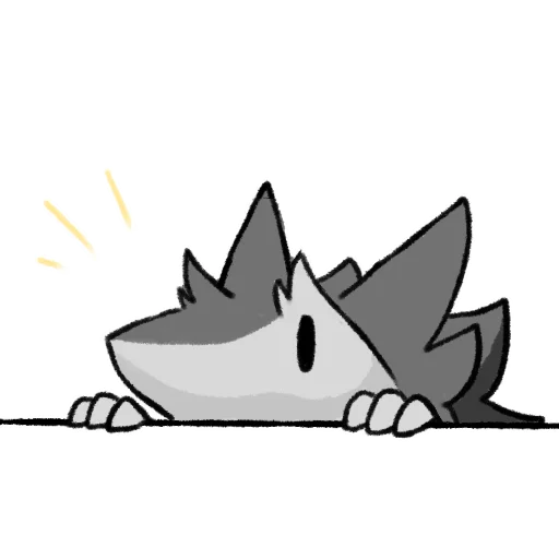 👀 Стикер «Chibi Sergal» для Telegram