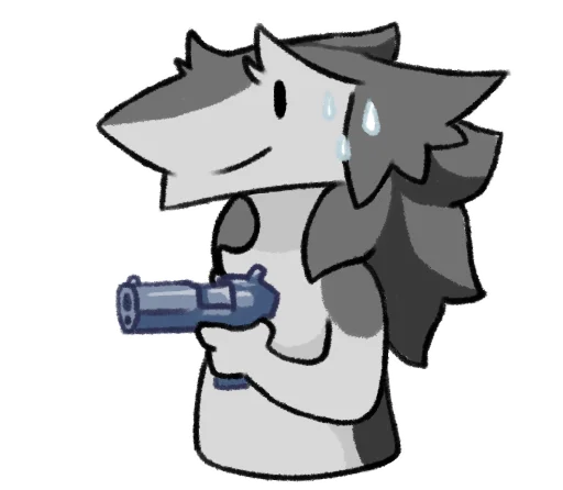 🔫 Стикер «Chibi Sergal» для Telegram