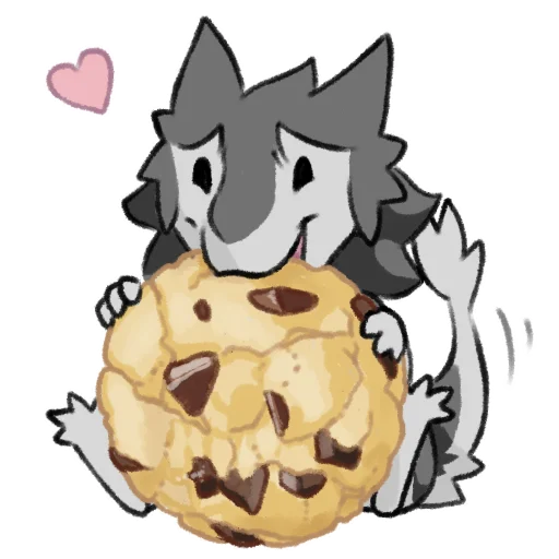 🍪 Стикер «Chibi Sergal» для Telegram