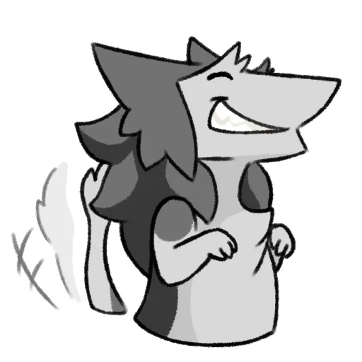 😁 Стикер «Chibi Sergal» для Telegram