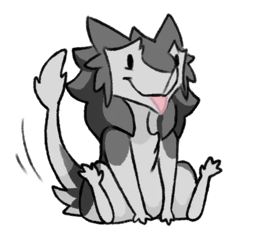 😋 Стикер «Chibi Sergal» для Telegram