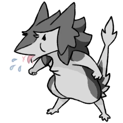 😝 Стикер «Chibi Sergal» для Telegram