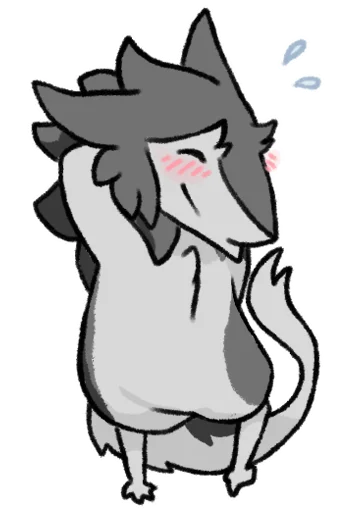 😊 Стикер «Chibi Sergal» для Telegram