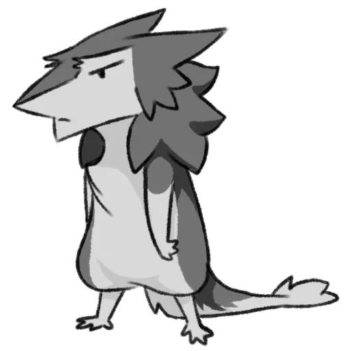 😑 Стикер «Chibi Sergal» для Telegram