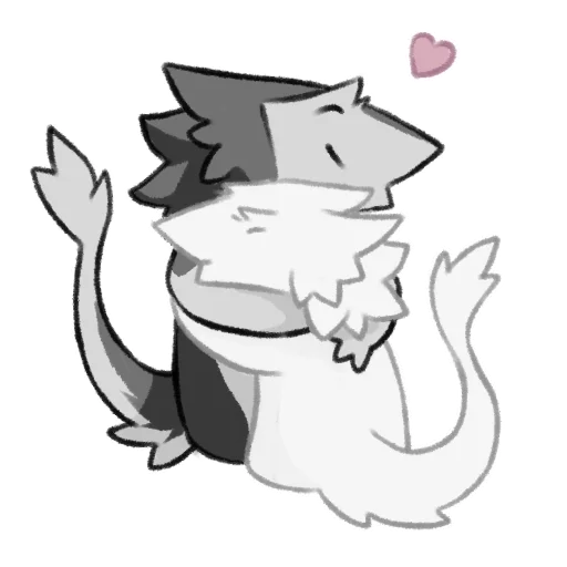 🤗 Стикер «Chibi Sergal» для Telegram