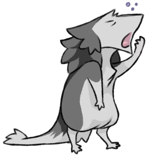 😴 Стикер «Chibi Sergal» для Telegram