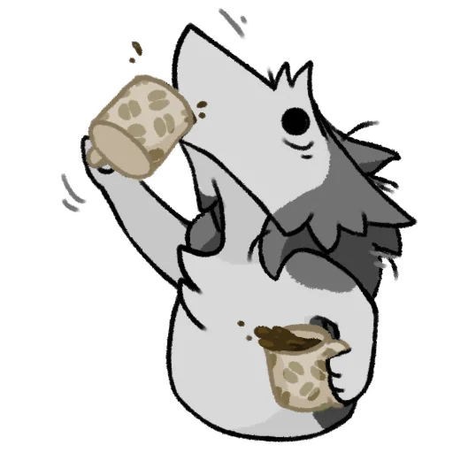 ☕️ Стикер «Chibi Sergal» для Telegram