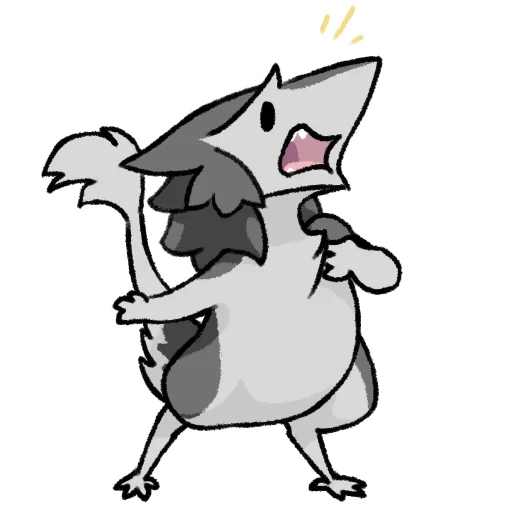 😲 Стикер «Chibi Sergal» для Telegram