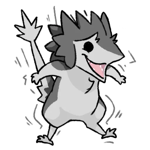 🫨 Стикер «Chibi Sergal» для Telegram