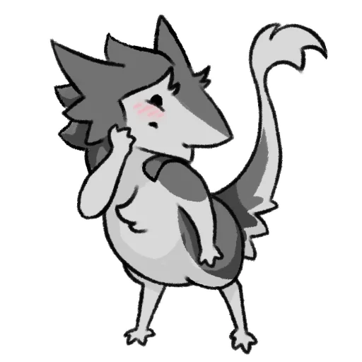 ☺️ Стикер «Chibi Sergal» для Telegram