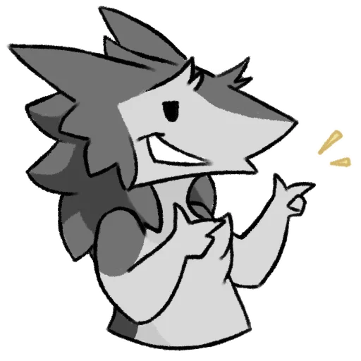 😎 Стикер «Chibi Sergal» для Telegram