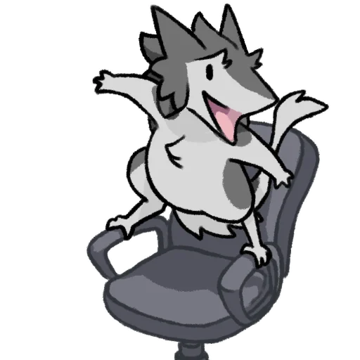 🪑 Стикер «Chibi Sergal» для Telegram