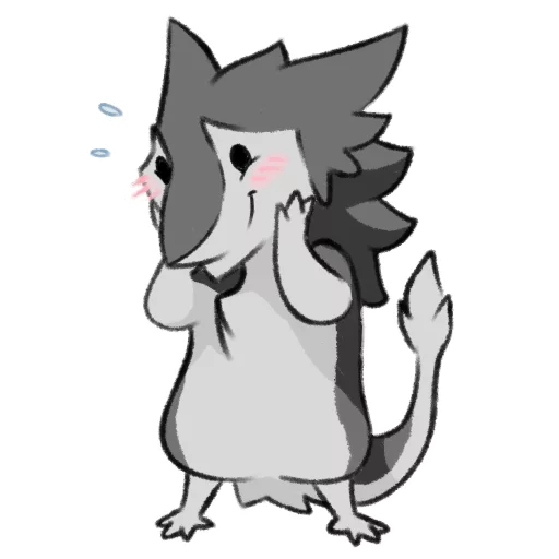 😊 Стикер «Chibi Sergal» для Telegram