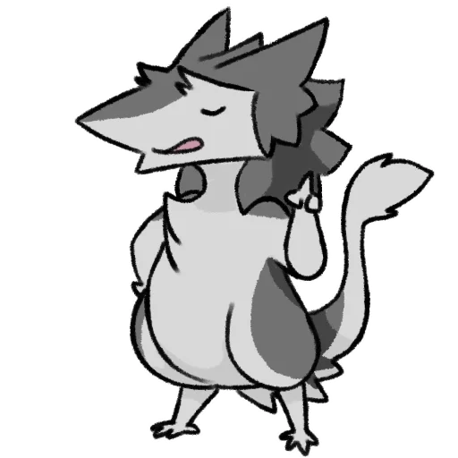 💁 Стикер «Chibi Sergal» для Telegram