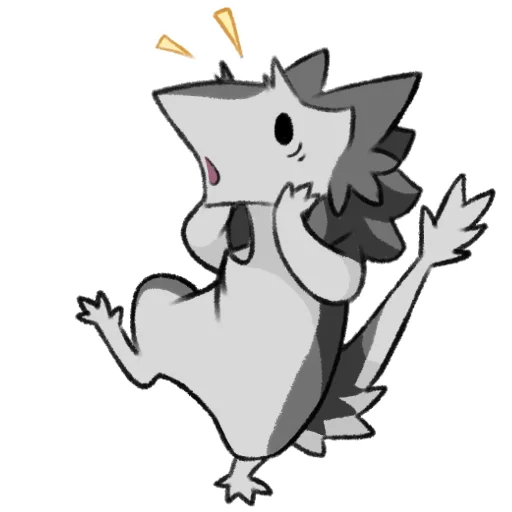 😱 Стикер «Chibi Sergal» для Telegram