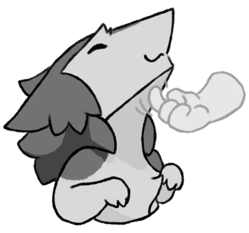👋 Стикер «Chibi Sergal» для Telegram