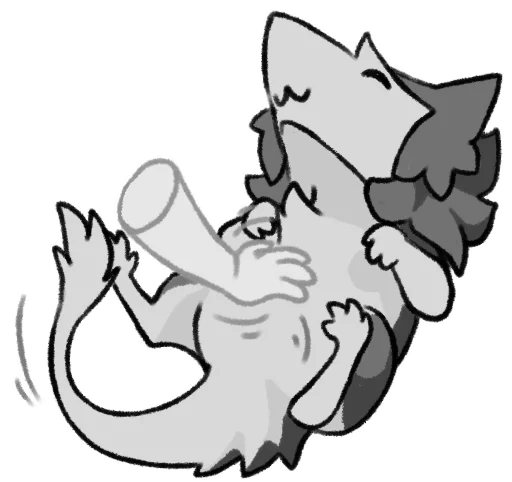 👋 Стикер «Chibi Sergal» для Telegram