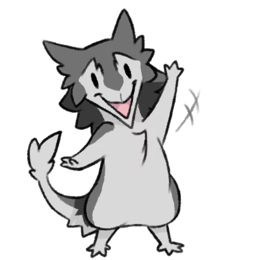 👋 Стикер «Chibi Sergal» для Telegram