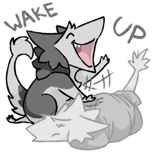 🫨 Стикер «Chibi Sergal» для Telegram