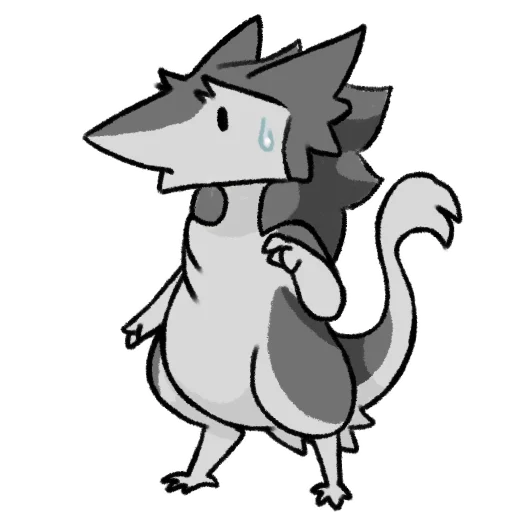 🤨 Стикер «Chibi Sergal» для Telegram