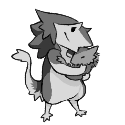 👶 Стикер «Chibi Sergal» для Telegram