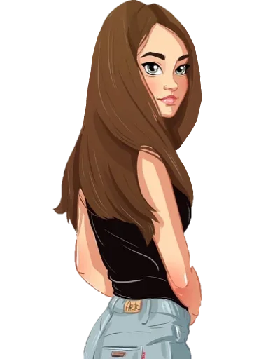 ✨ Стикер «chicas» для Telegram