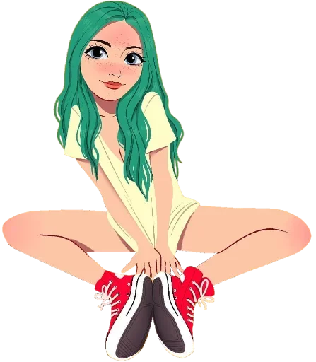 ✨ Стикер «chicas» для Telegram
