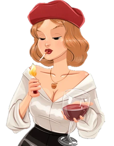 ✨ Стикер «chicas» для Telegram