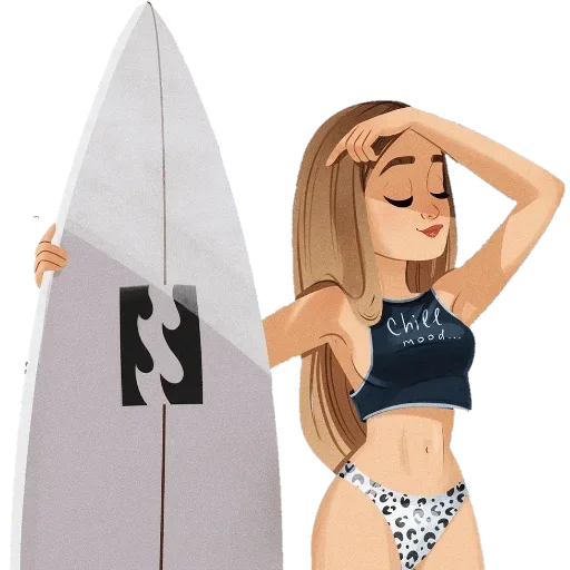✨ Стикер «chicas» для Telegram