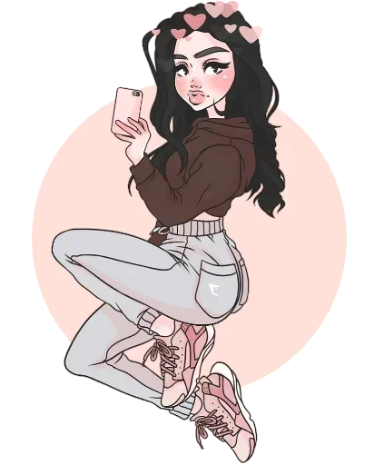 ✨ Стикер «chicas» для Telegram