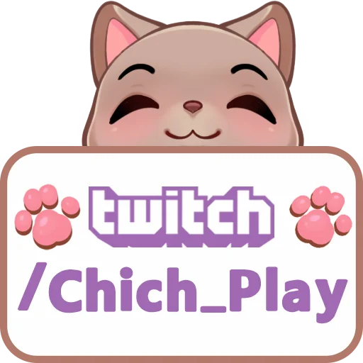 🎮 Стикер «Chich Play Dead» для Telegram