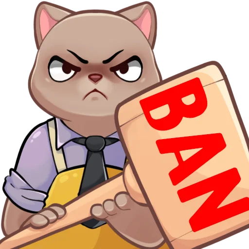 😠 Стикер «Chich Play Dead» для Telegram
