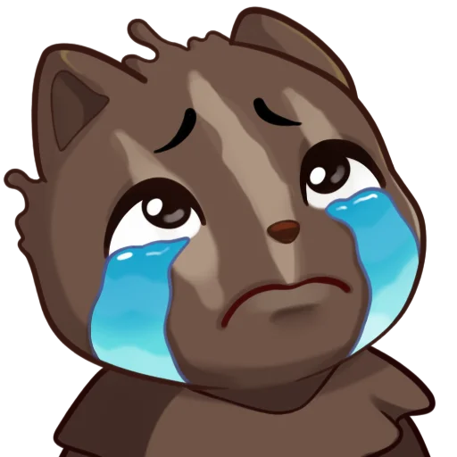 😭 Стикер «Chich Play Dead» для Telegram