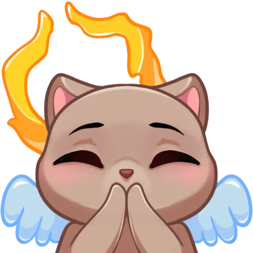😇 Стикер «Chich Play Dead» для Telegram
