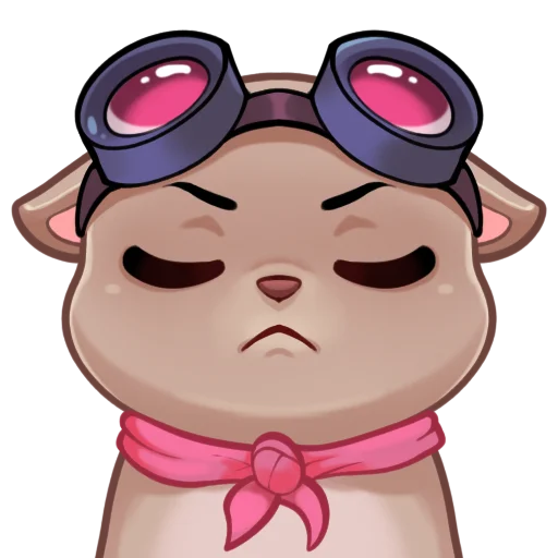 😞 Стикер «Chich Play Dead» для Telegram