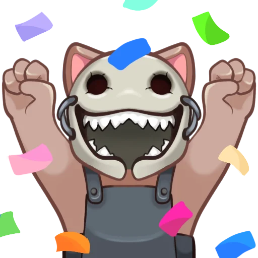 🥳 Стикер «Chich Play Dead» для Telegram