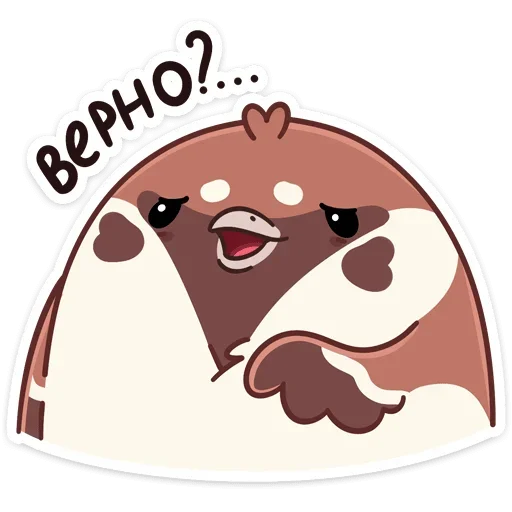 🤔 Стикер «Чик» для Telegram