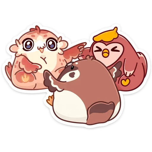 👈 Стикер «Чик» для Telegram
