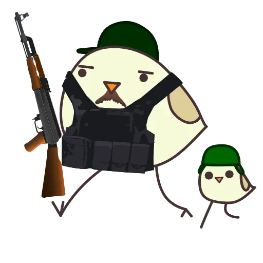 😤 Эмодзи «Чык Чырык» для Telegram